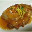 鶏肉のゆず(レモン)ソースがけ☆