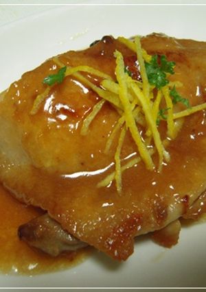 鶏肉のゆず(レモン）ソースがけ☆-レシピのメイン写真