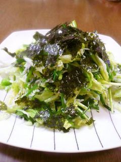 韓国風?万能ねぎとしらすのサラダ-レシピのメイン写真