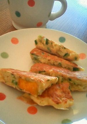 離乳食☆手づかみ☆お野菜パンケーキ♪-レシピのメイン写真