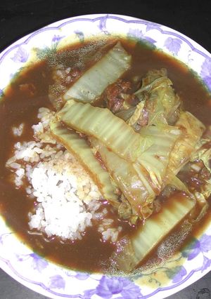 レトルトカレーで野菜たっぷり・白菜カレー-レシピのメイン写真
