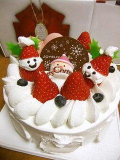 2010 クリスマスケーキ(^ー^)-レシピのメイン写真