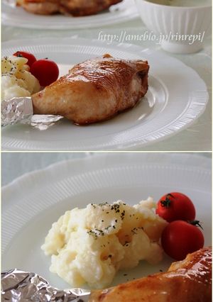簡単フライパンローストチキン-レシピのメイン写真