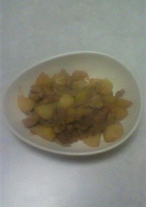 じゃがいもと豚肉の味噌炒め-レシピのメイン写真