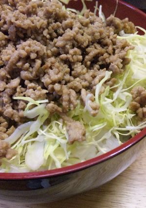 ＊豚そぼろ丼＊-レシピのメイン写真