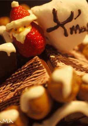 苺とチョコでサンタさんの作り方-レシピのメイン写真