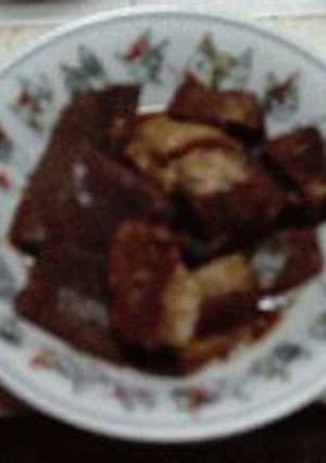 豚バラ肉とこんにゃくの煮物-レシピのメイン写真