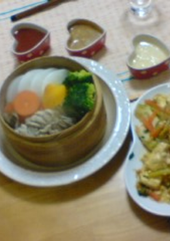 ごろごろ野菜のせいろ蒸し-レシピのメイン写真