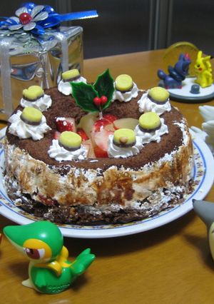 子どもと作るクリスマスケーキ-レシピのメイン写真