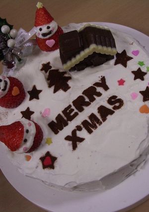 ２０１０　クリスマスケーキ-レシピのメイン写真