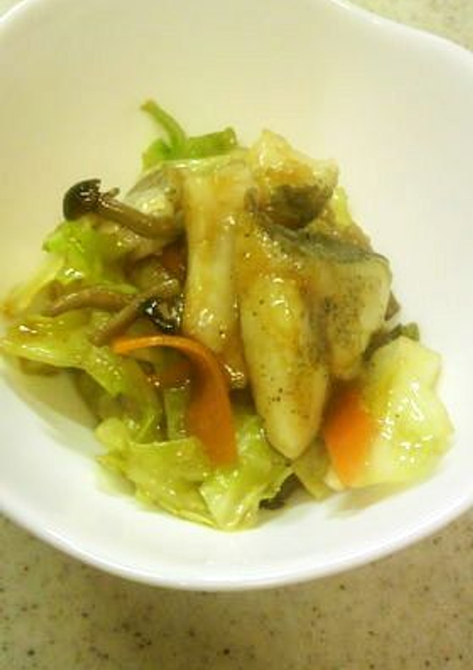 たらと野菜炒め♪-レシピのメイン写真