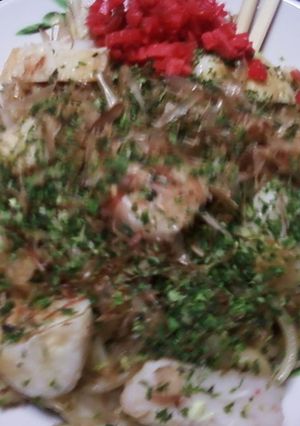 具は切るだけの簡単焼きうどん-レシピのメイン写真