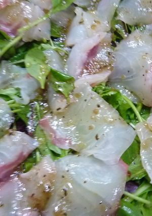 鯛のカルパッチョ-レシピのメイン写真