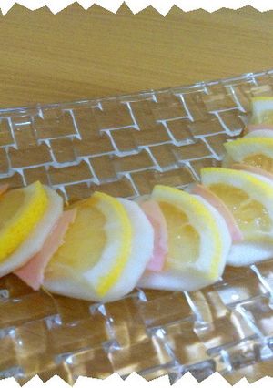 かぶ、レモン、ハムのさっぱりオードブル-レシピのメイン写真