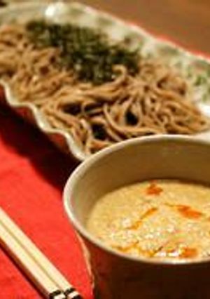 食べるめんつゆ de 簡単つけ蕎麦-レシピのメイン写真