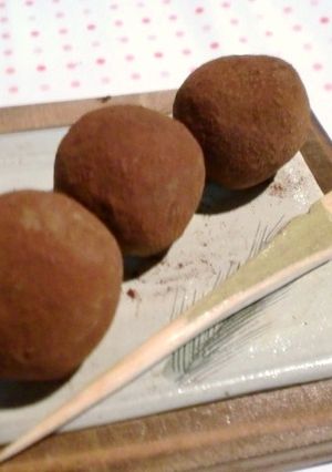 超簡単!!バレンタインに!牛乳でトリュフ-レシピのメイン写真