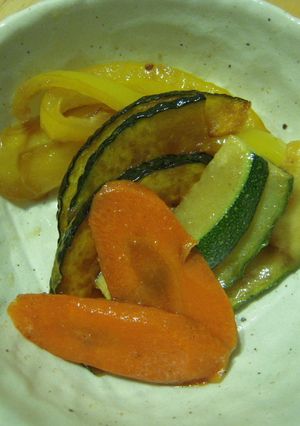 揚げ野菜の和風マリネ-レシピのメイン写真