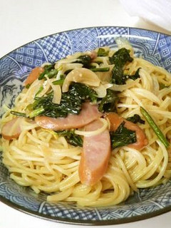 ポン酢マヨとゆず胡椒のほうれん草パスタ♪-レシピのメイン写真