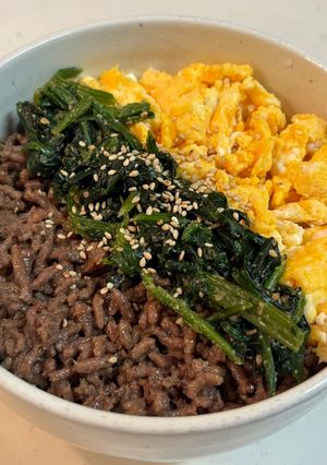 ☆簡単！三色そぼろ丼-レシピのメイン写真
