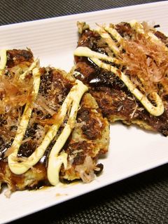 大根でも蓮根でも!簡単もちもちお好み焼き-レシピのメイン写真