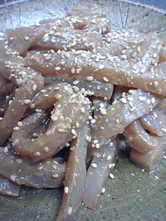 簡単! こんにゃく炒め-レシピのメイン写真