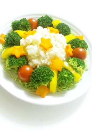 サラダを可愛く盛り付け☆-レシピのメイン写真