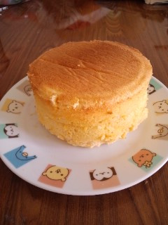 簡単!ふわふわケーキカステラ-レシピのメイン写真