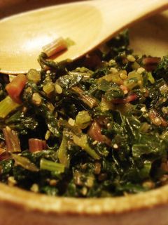 切・炒★ご飯にあう~!大根菜の味噌炒め-レシピのメイン写真