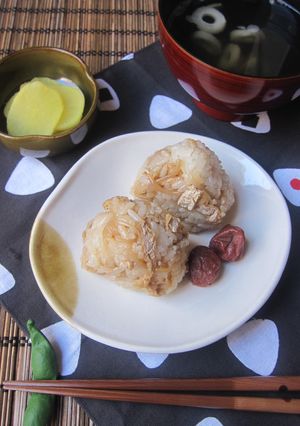 糸こんにゃくと油揚げのおにぎり-レシピのメイン写真
