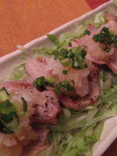 簡単美味☆豚バラレタスのみぞれ風味-レシピのメイン写真