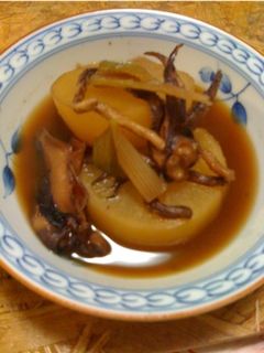 ホタルイカと大根の煮物-レシピのメイン写真