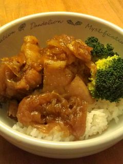 スペアリブ丼-レシピのメイン写真