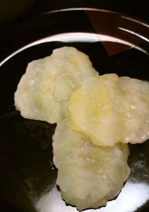 離乳食中期マッシュりんごの手づかみお焼き-レシピのメイン写真