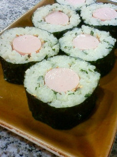 お魚ソーセージのサラダ巻き風-レシピのメイン写真