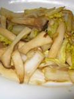 エリンギと白菜の炒め物-レシピのメイン写真