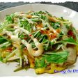 アジアンな餃子のオープンオムレツ✿