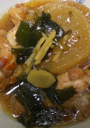 鶏手羽先と大根の煮物-レシピのメイン写真