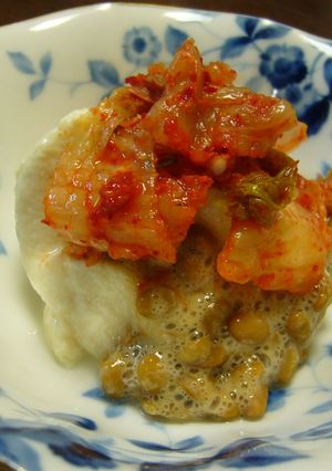 簡単★ヘルシー★美味しい★納豆キムチ豆腐-レシピのメイン写真