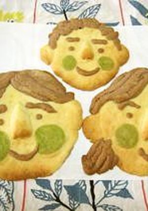 癒される♪意外と簡単!似顔絵クッキー☆-レシピのメイン写真