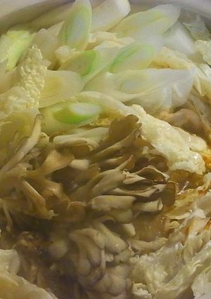 ☆白菜と豚肉の韓国風鍋☆-レシピのメイン写真