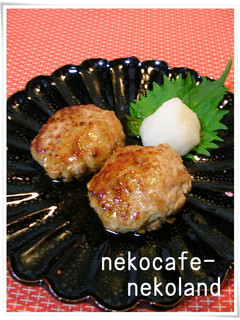 ヤーコンと豚ひき肉でシャキシャキバーグ☆-レシピのメイン写真