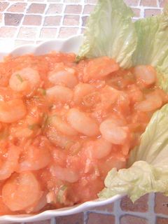 エビチリ (トマトケチャップ炒め?)-レシピのメイン写真