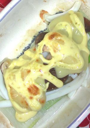 白ねぎとイカのチーズマヨネーズ焼き-レシピのメイン写真