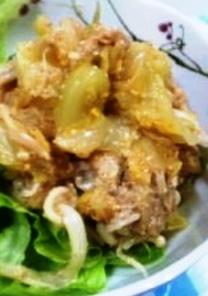 キャベツとえのきの胡麻和え～レモン生姜-レシピのメイン写真