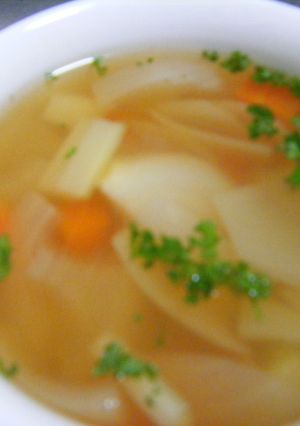 我が家の味！簡単ほっこりコンソメスープ-レシピのメイン写真