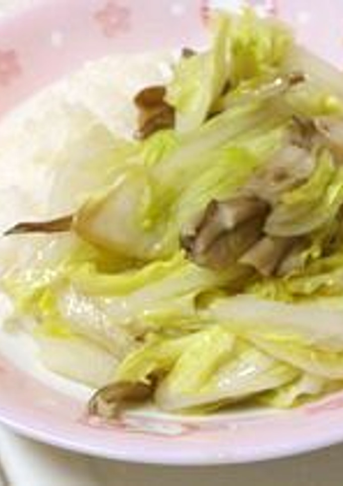 簡単★白菜ときのこの炒め煮-レシピのメイン写真