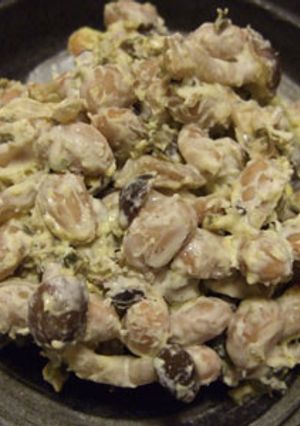 しめじ、高菜、大豆のクリームチーズサラダ-レシピのメイン写真