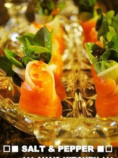 **サーモンとカブ★おつまみサラダ**-レシピのメイン写真