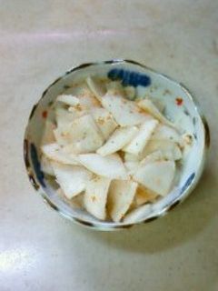 すし酢を使って♪簡単★かぶの酢の物♪-レシピのメイン写真