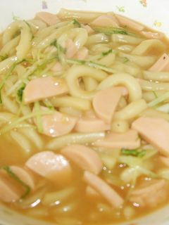 魚肉と水菜のうどん煮-レシピのメイン写真